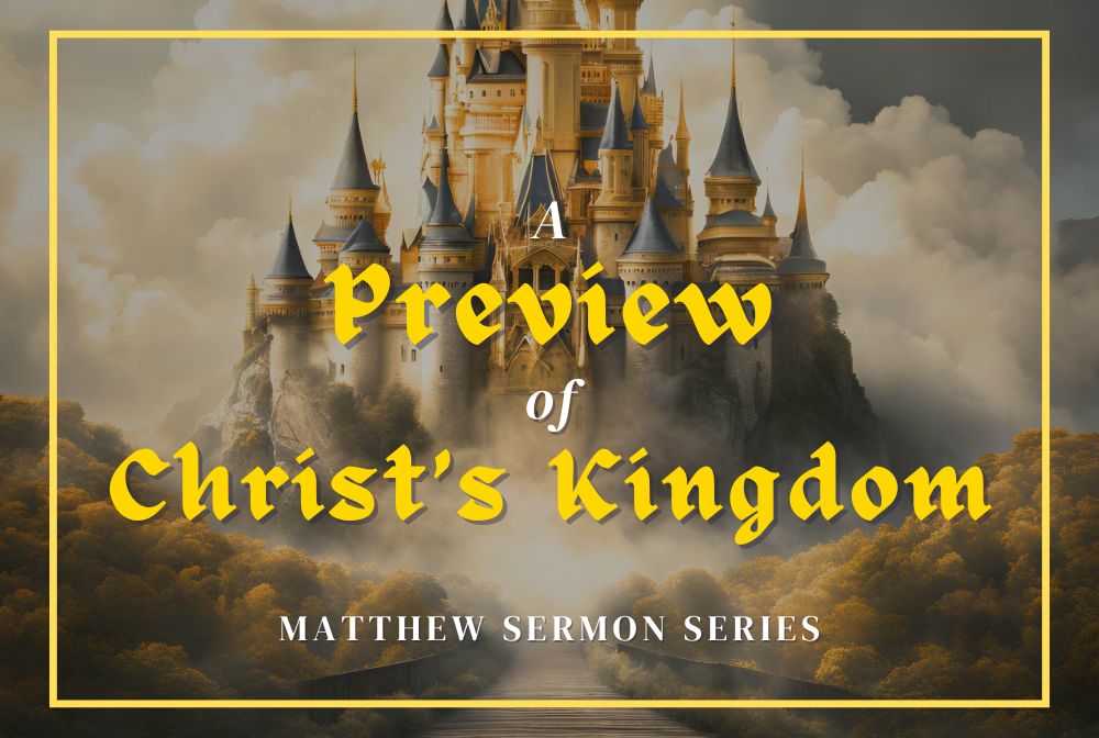 A Preview of Christ's Kingdom, Part 1 He is King Over Disease (Part 3